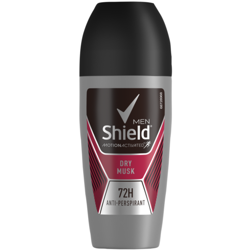 Shield Dry Musk Men's Anti-Perspirant Roll-On 50ml