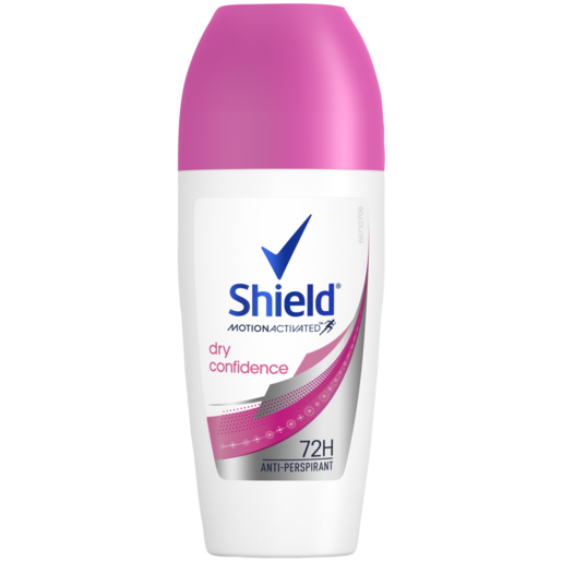 Shield Dry Confidence Ladies Anti-Perspirant Roll-On 50ml