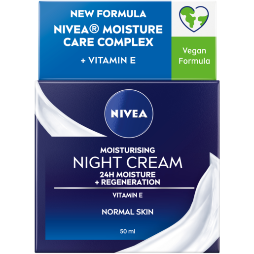 NIVEA Moisturising Night Cream 50ml