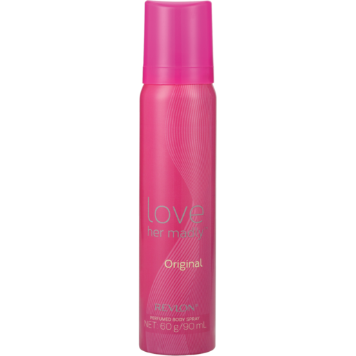 Revlon Love Her Madly Ladies Perfumed Body Spray 90ml Female Spray