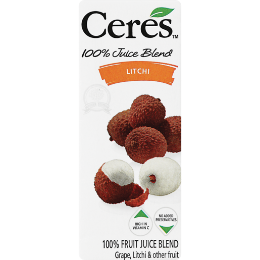 Ceres 100% Litchi Fruit Juice 200ml