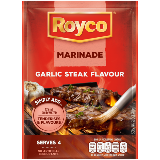 Royco Instant Garlic Steak Marinade 42g