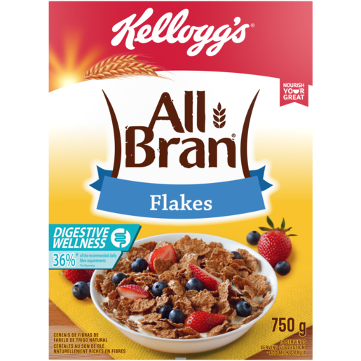 All-Bran Flakes Cereal 750g