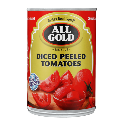 ALL GOLD Diced Peeled Tomatoes 410g