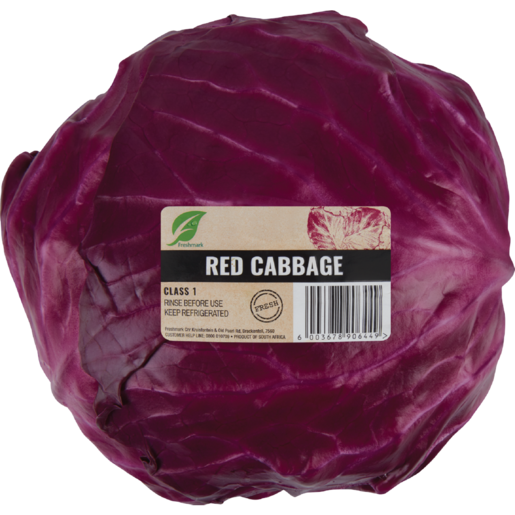 Wrapped Red Cabbage Single