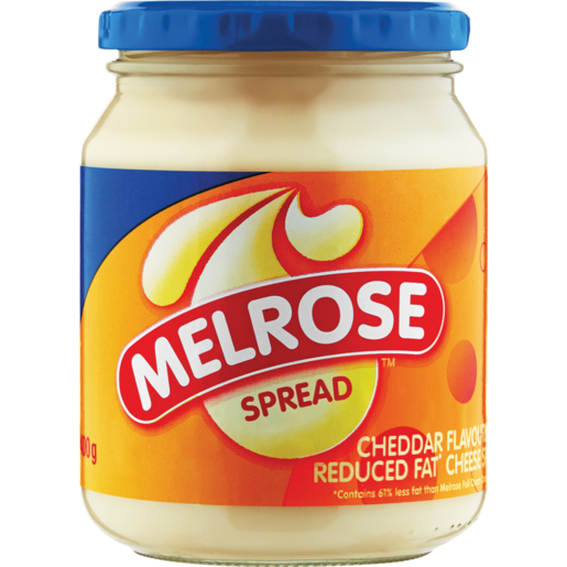 Melrose Cheddar Flavoured Cheese Spread 400g