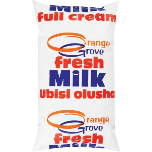 Orange Grove Fresh Full Cream Milk Sachet 1L