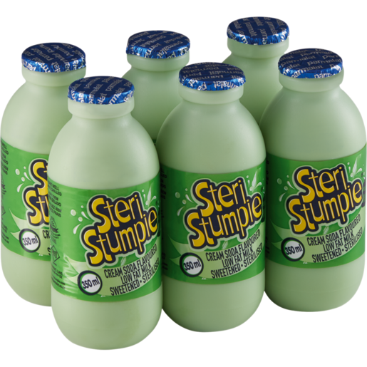 Steri Stumpie Cream Soda Flavoured Milk 6 x 350ml