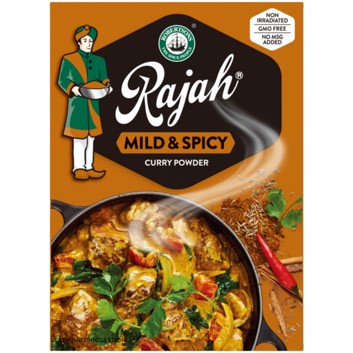Rajah Mild & Spicy Curry Powder Box 100g