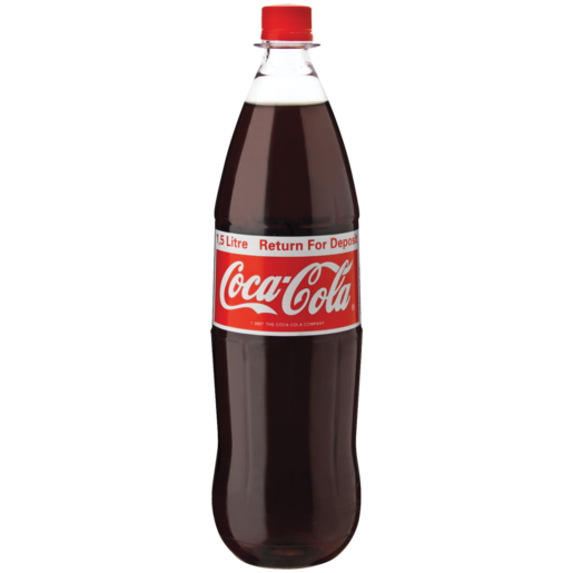 Coca-Cola Original Soft Drink Bottle 1.5L