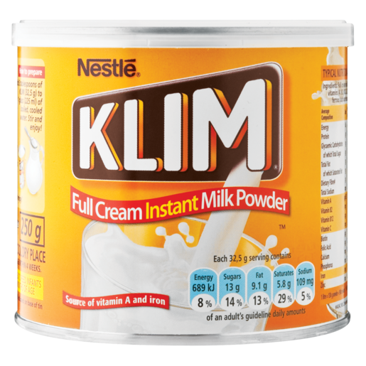 Nestlé Klim Full Cream Instant Milk Powder 250g
