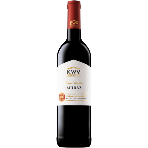 KWV Classic Shiraz Red Wine Bottle 750ml