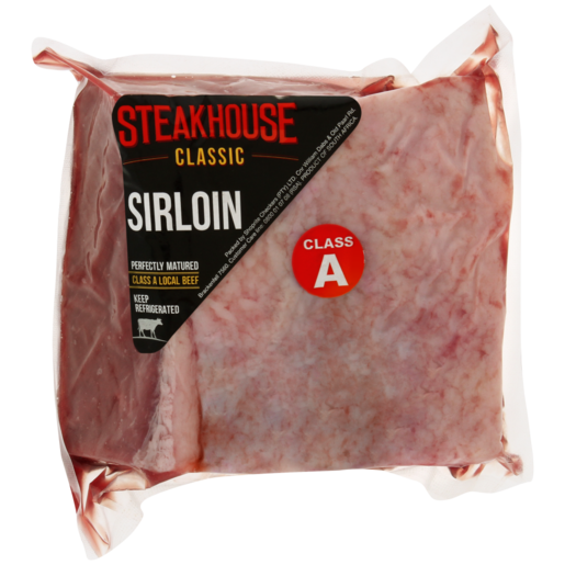 Steakhouse Classic Sirloin Beef Steak Per kg