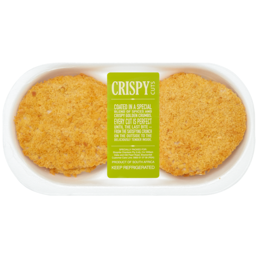 Crispy Cuts Crumbed Chicken Burger Per kg