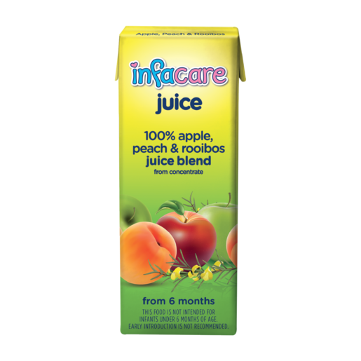 Infacare 100% Apple, Peach & Rooibos Juice Blend 200ml