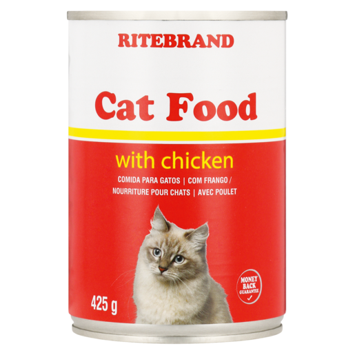 Ritebrand Cat Food With Chicken 425g
