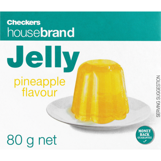 Checkers Housebrand Instant Pineapple Jelly 80g