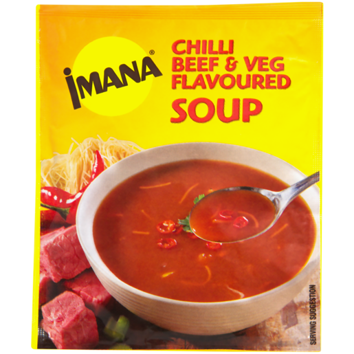 Imana Chilli Beef & Veg Flavoured Instant Soup 60g