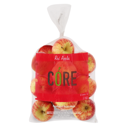 Core Red Apples Pack 1kg