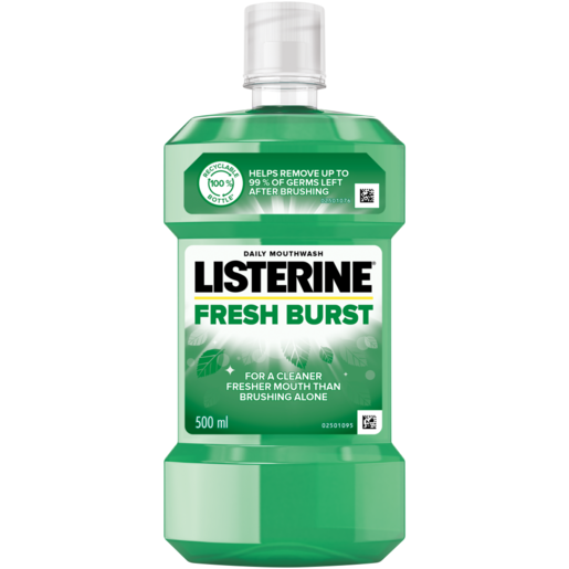 Listerine Freshburst Anti-Bacterial Mouthwash 500ml