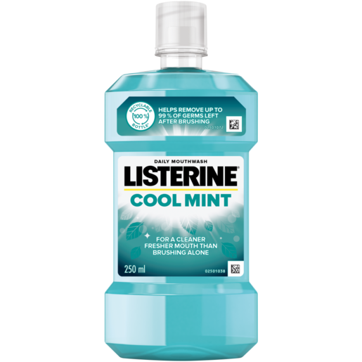 Listerine Cool Mint Anti-Bacterial Mouthwash 250ml