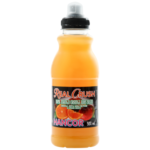 Hancor Real Crush 100% Mango & Orange Flavoured Juice Bottle 500ml