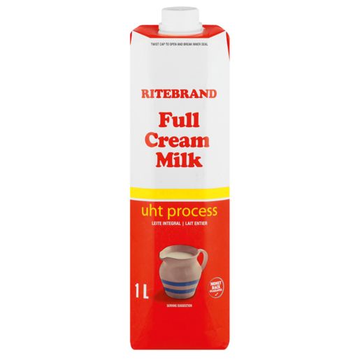 Ritebrand Full Cream Milk 1L