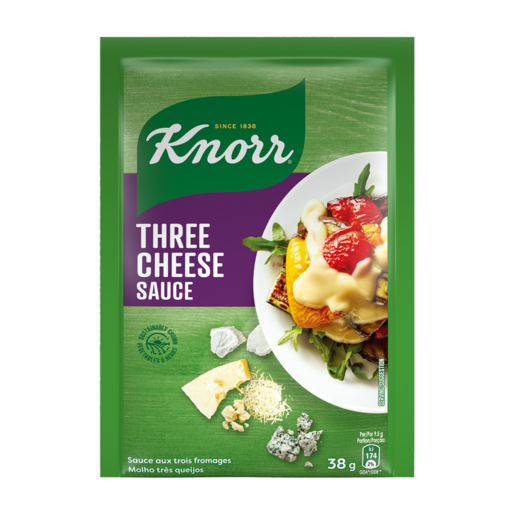 Knorr Three Cheese Instant Creamy Sauce 38g