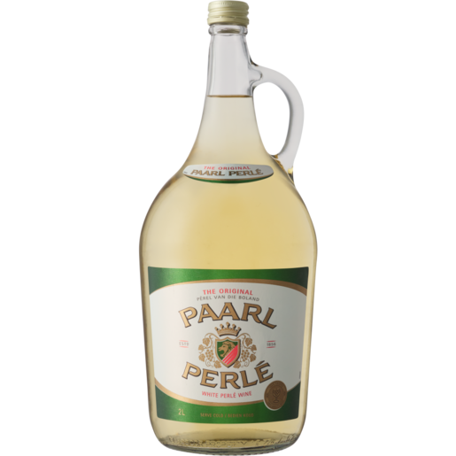 Paarl Perlé White Wine Bottle 2L