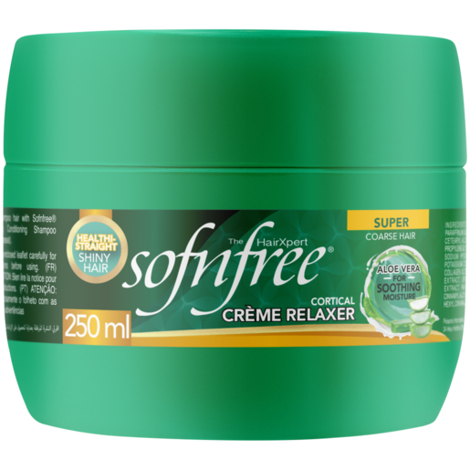 Sofnfree Cortical Crème Relaxer Super For Coarse Hair 250ml