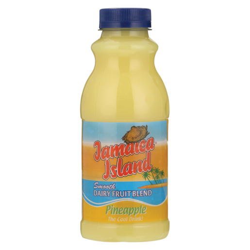 Jamaica Island Smooth Pineapple Flavoured Dairy Fruit Blend 500ml