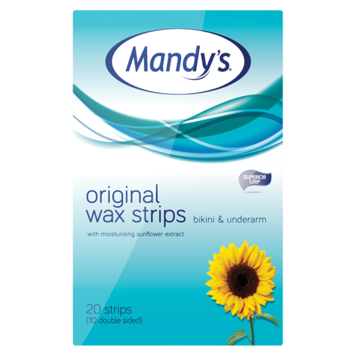 Mandy's Original Wax Strips Bikini & Underarm 20 Pack