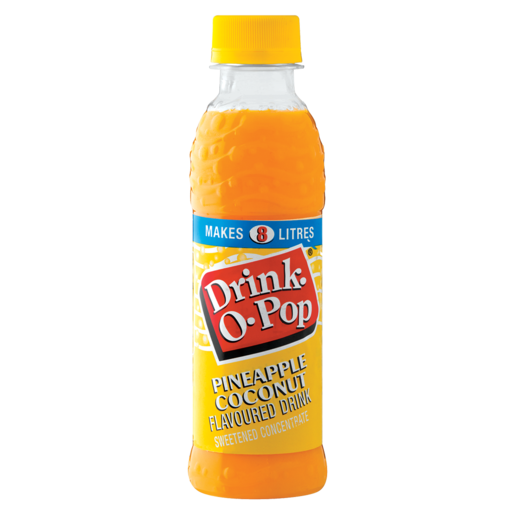 Drink-O-Pop Pineapple Coconut Flavoured Concentrated Drink 200ml