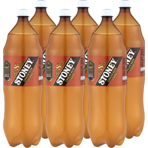 Stoney Classic Ginger Beer 6 x 2L