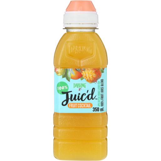 Darling Juic'd Fruit Cocktail Flavoured 100% Fruit Juice 350ml