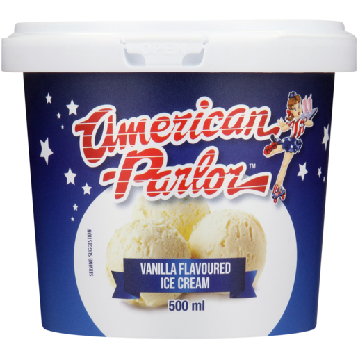 American Parlor Vanilla Flavoured Ice Cream 500ml