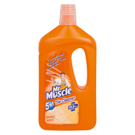 Mr Muscle Orange Burst 5-In-1 Tile Cleaner 750ml