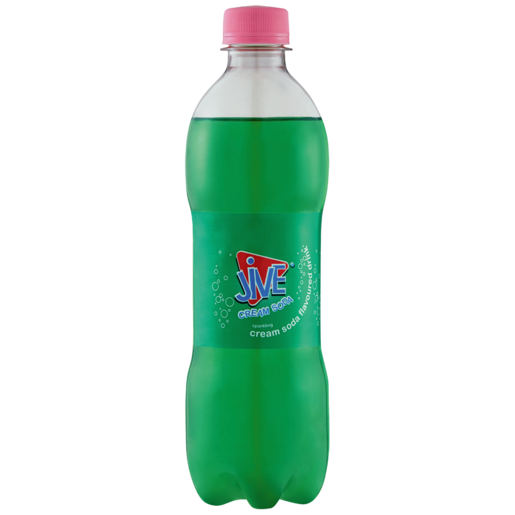 Jive Cream Soda Flavoured Soft Drink Bottle 500ml