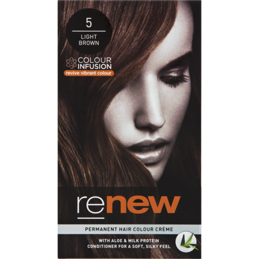 Renew Light Brown 5 Permanent Hair Colour Créme 50ml