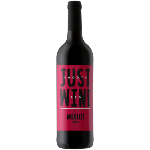 Just Wine Merlot Red Wine Bottle 750ml