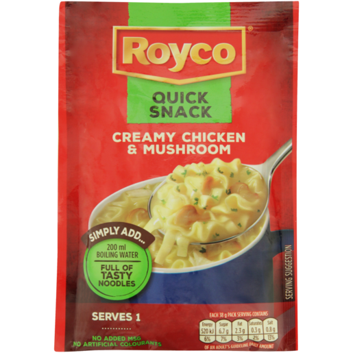 Royco Quick Snack Creamy Chicken & Mushroom Sauce 38g
