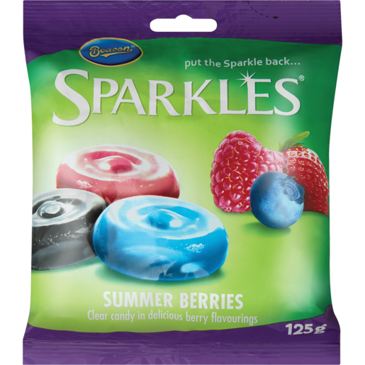 Sparkles Summer Berries Sweets 125g