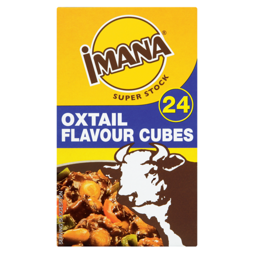 Imana Super Stock Oxtail Flavoured Cubes 24 Pack