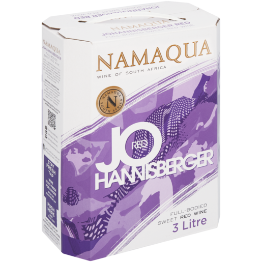 Namaqua Johannisberger Red Wine Box 3L