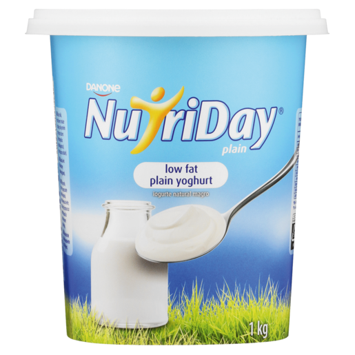 NutriDay Low Fat Plain Yoghurt 1kg