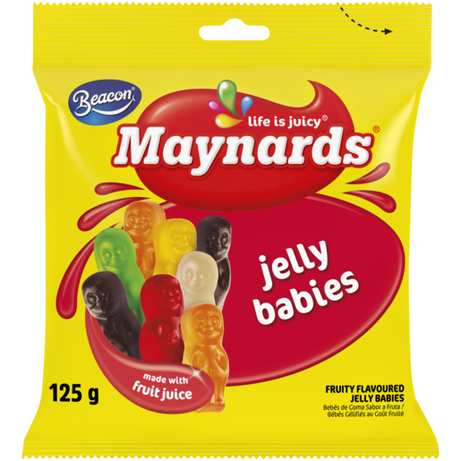 Maynards Fruity Flavoured Jelly Babies 125g