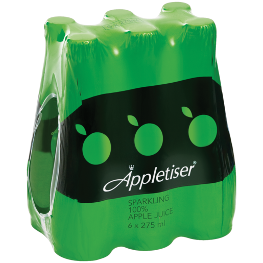 Appletiser 100% Sparkling Apple Juice 6 x 275ml