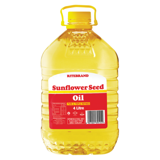 Ritebrand Sunflower Seed Oil 4L