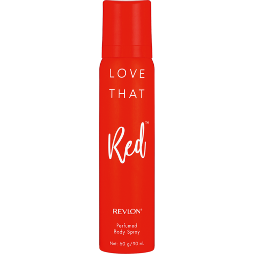 Revlon Love That Red Ladies Perfumed Body Spray 90ml