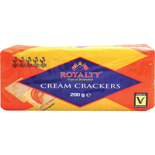 Royalty Cream Crackers Biscuits 200g